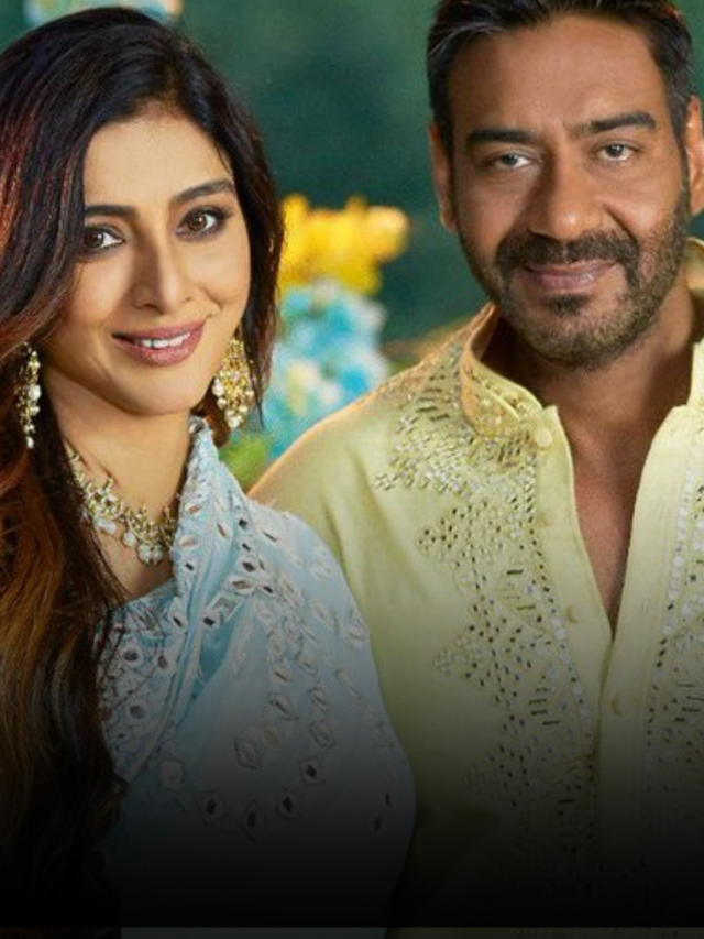 Ajay Devgn and Tabu